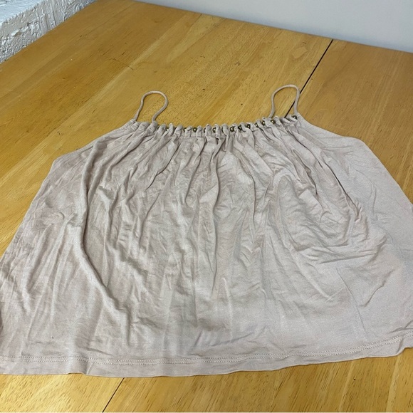 H&M Women’s Light Brown Tank Top Medium Size - Picture 4 of 8